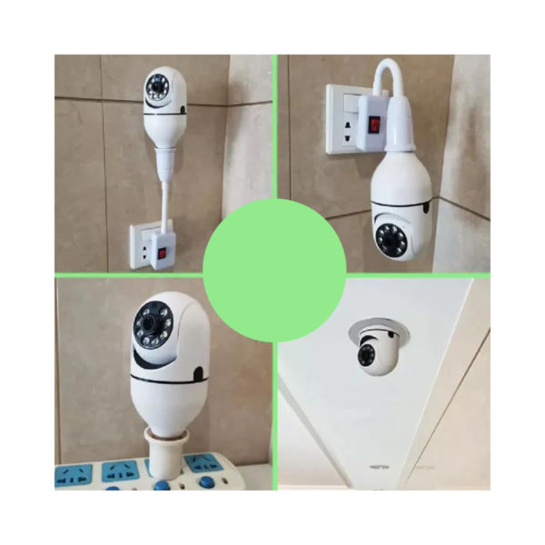 CAMARA DE SEGURIDAD 1 Cámara de Seguridad Panorámica con WIFI