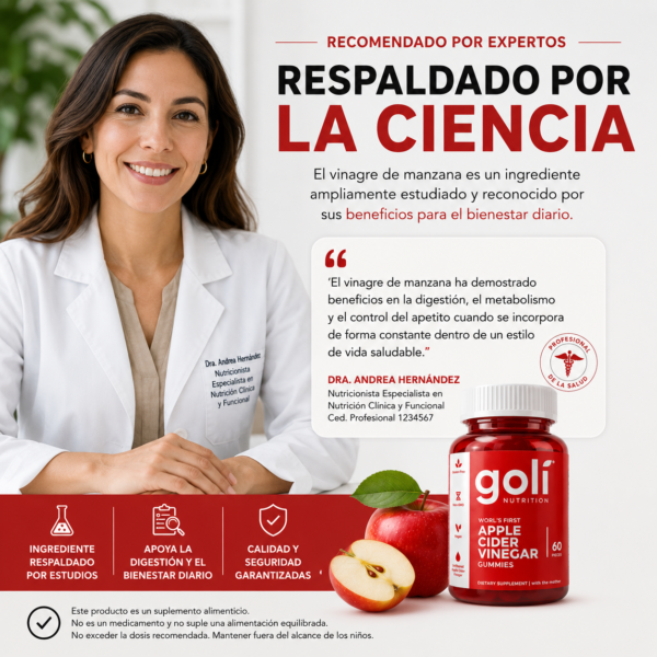GOLI ROJO1 Gomitas Goli con Vinagre de manzana